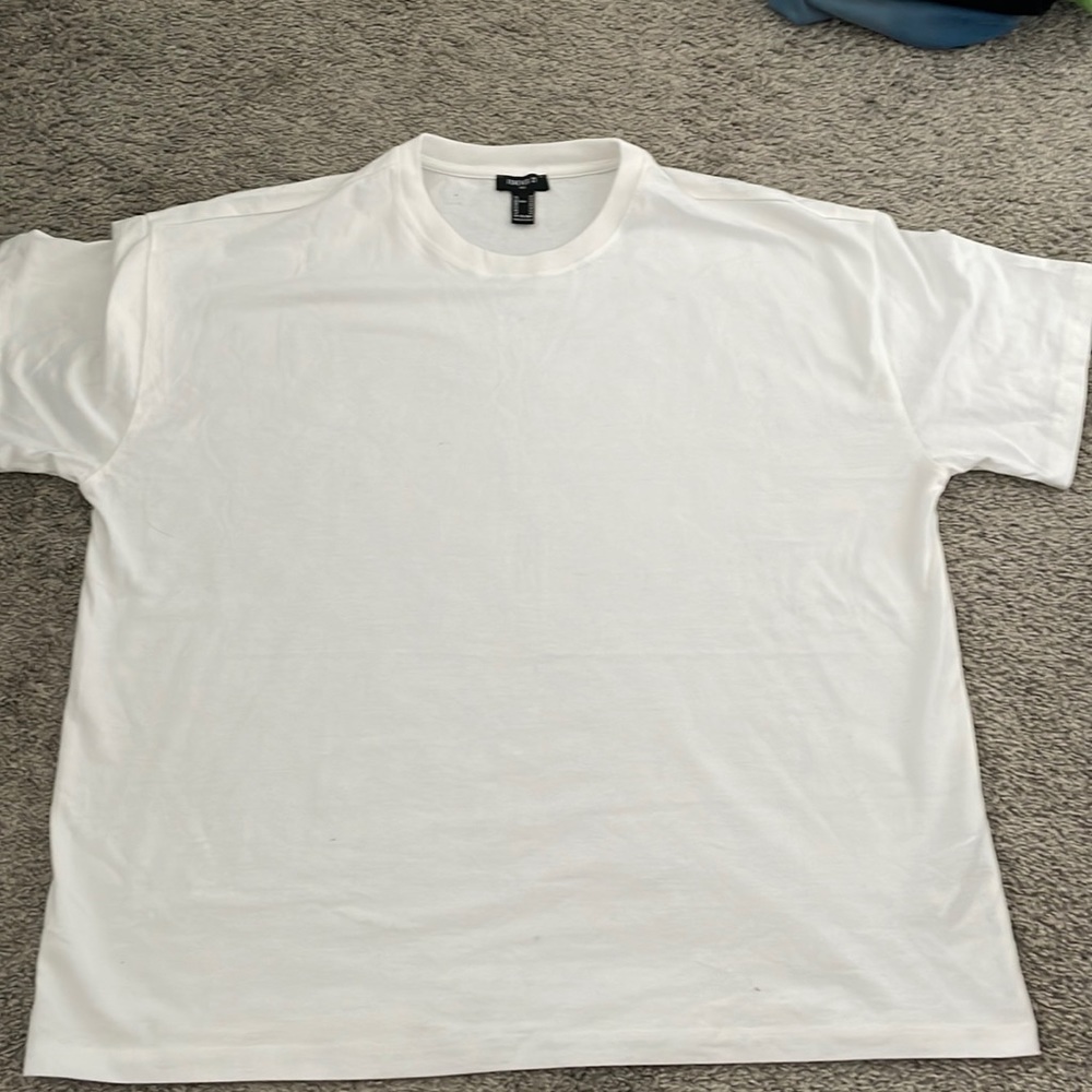 Over sized plain white Forever 21